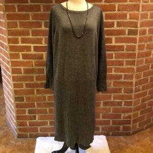 Lou & Grey Sweater Dress Sz L
